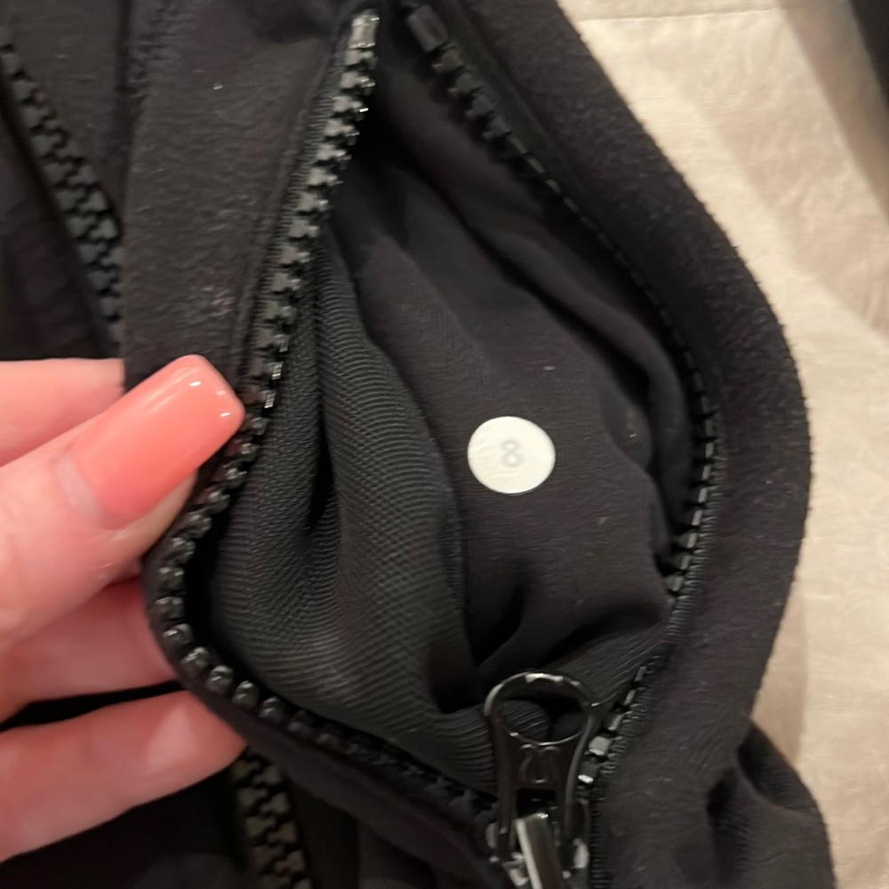 Lululemon Define Jacket Luon Black Sz 8